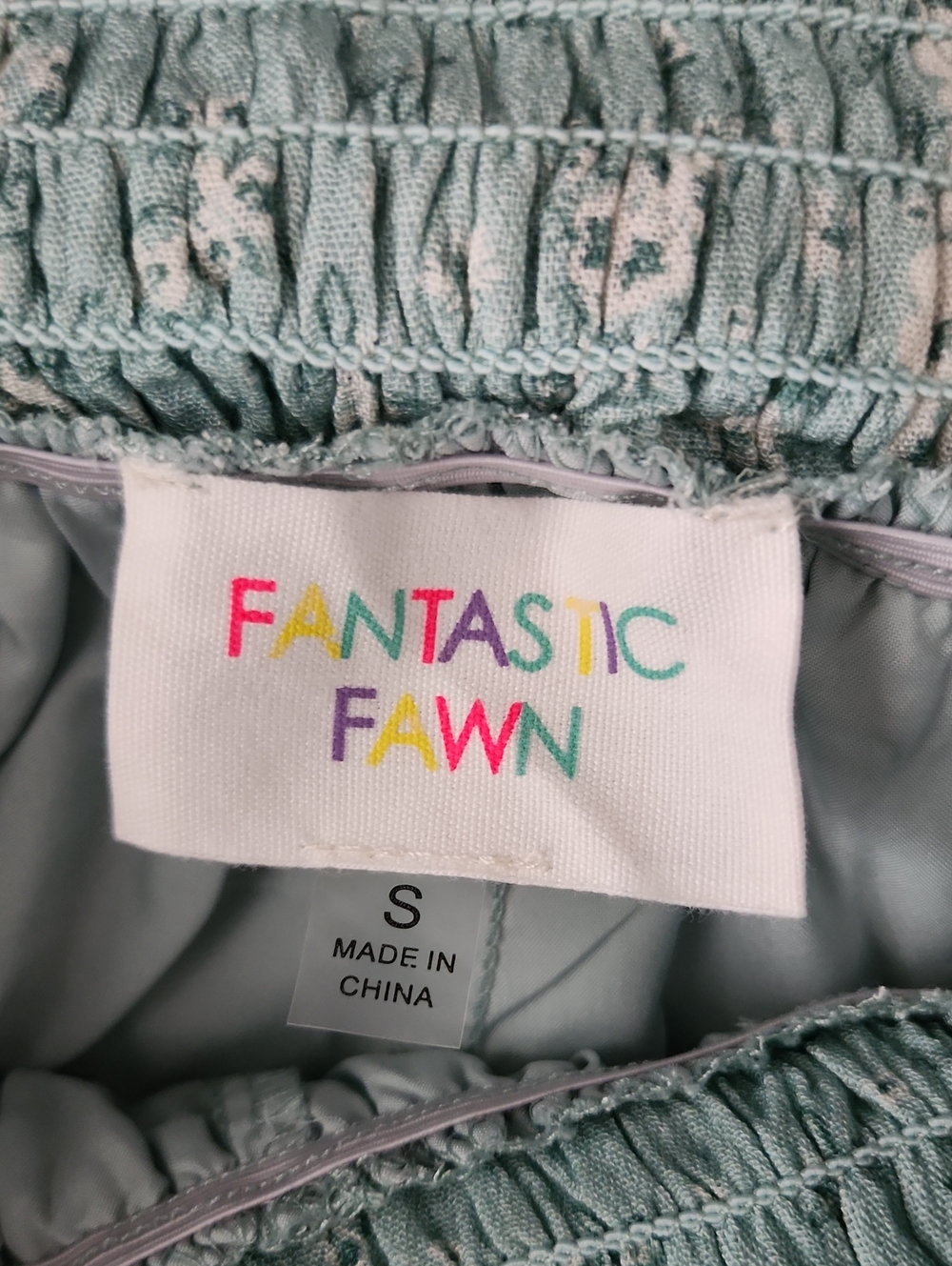 Fantastic Fawn Boho Crochet Wide-Leg Pants in Light Blue - Picture 11 of 14